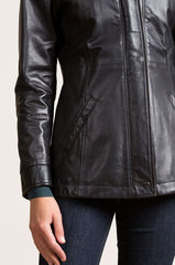 Rory English Lambskin Leather Jacket