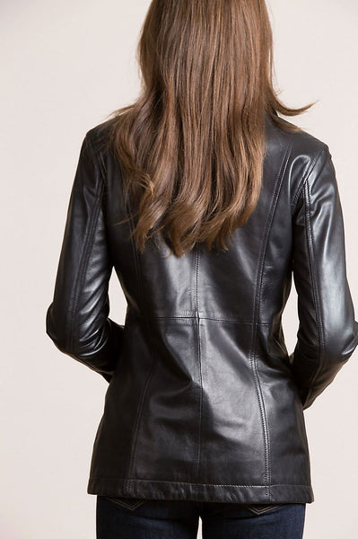 Rory English Lambskin Leather Jacket