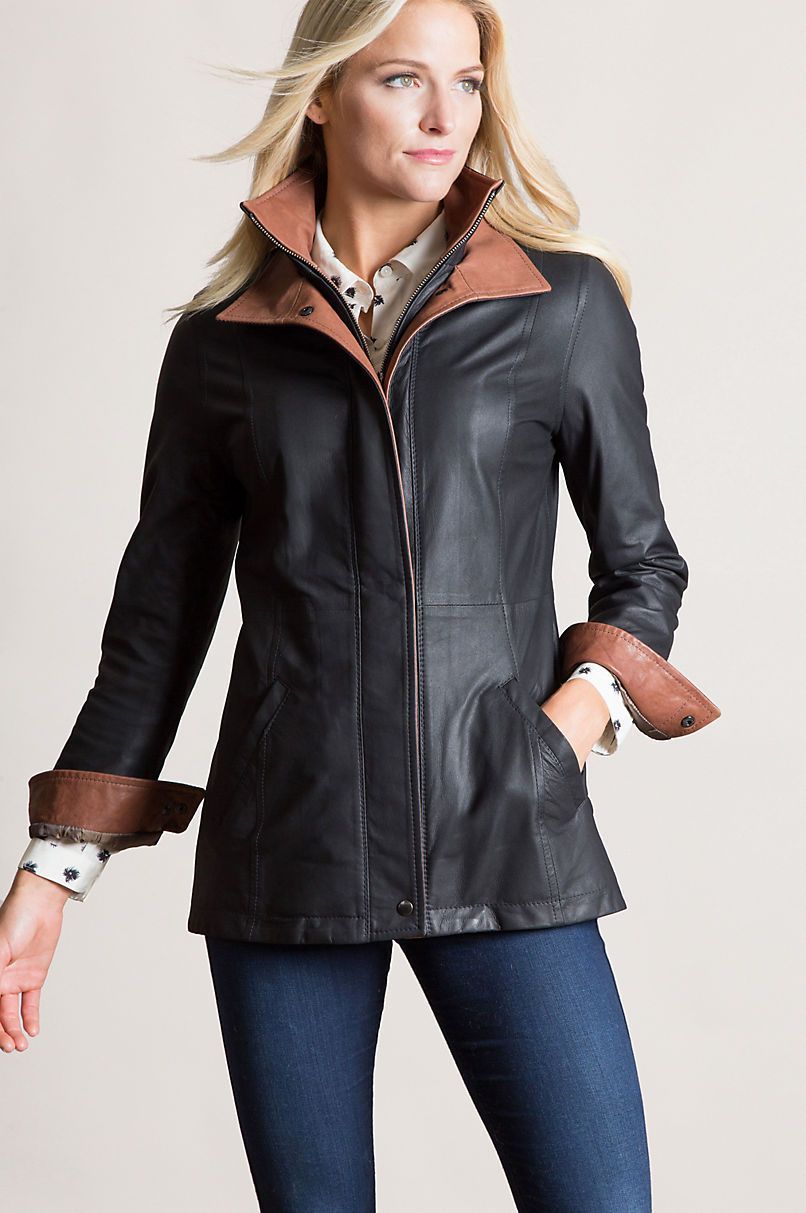 English Lambskin Leather Jacket