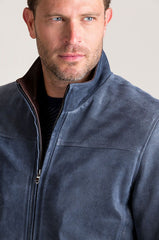 Thomas Distressed Lambskin Leather Jacket