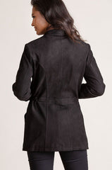 Juniper Lambskin Leather Coat