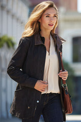 Juniper Lambskin Leather Coat