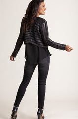 Coco Lambskin Leather Jacket