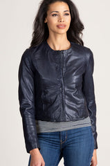 Nila Lambskin Leather Jacket