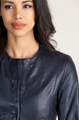 Nila Lambskin Leather Jacket