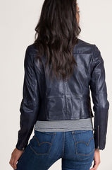 Nila Lambskin Leather Jacket