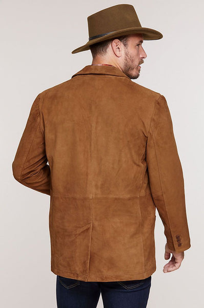 Carleton Goatskin Suede Blazer