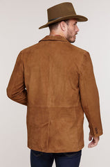 Carleton Goatskin Suede Blazer