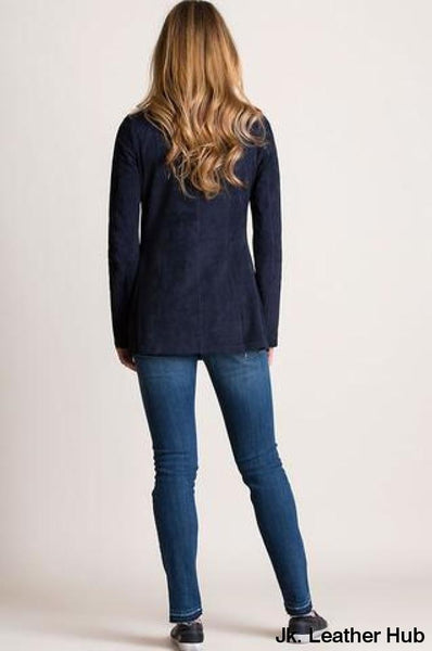 Adele Reversible Italian Lambskin Suede Jacket Womens Collection