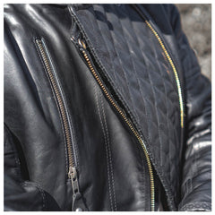 SANDS DESIGN CLASH LEATHER JACKET